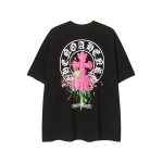 CHROME HEARTS BLACK WHITE T-SHIRT-8