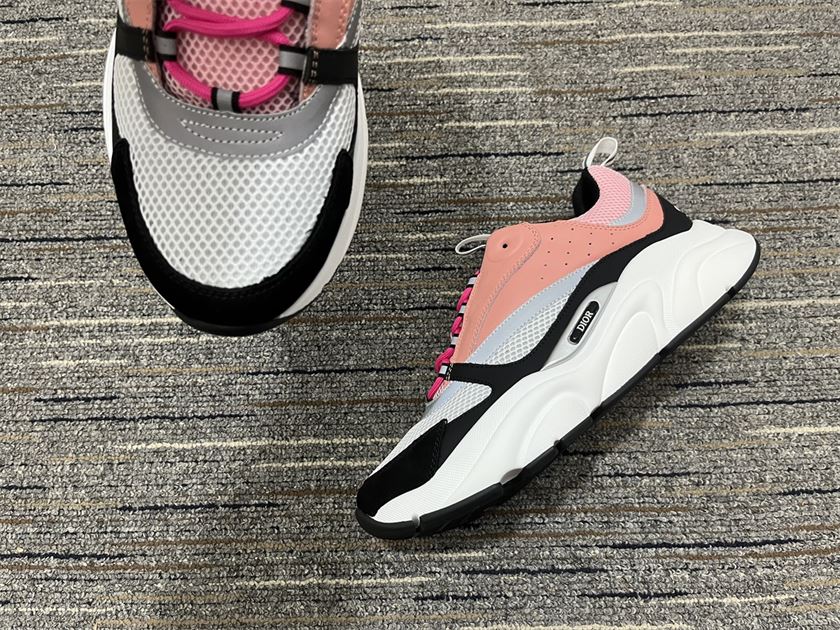 DIOR B22 SNEAKER PINK WHITE BLACK – DO104