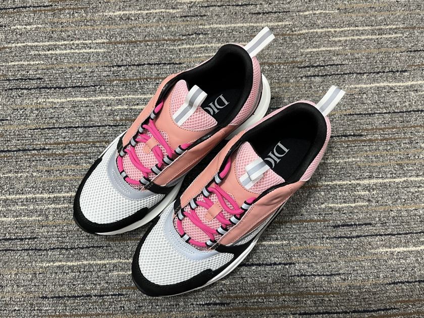 DIOR B22 SNEAKER PINK WHITE BLACK – DO104