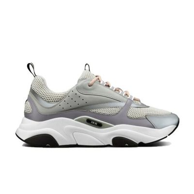 DIOR B22 SNEAKERS IN GREY AND WHITE – DO005