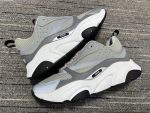 DIOR B22 SNEAKERS IN GREY AND WHITE – DO005