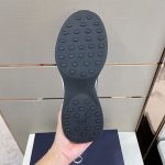 DIOR B25 RUNNER NAVY OBLIQUE SUEDE SNEAKER – DO063