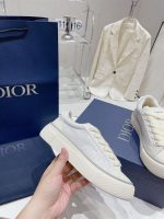 DIOR B33 SNEAKER WHITE SMOOTH CALFSKIN OBLIQUE JACQUARD – DO134