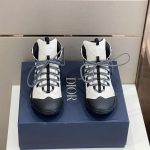 DIORIZON HIKING BOOT GRAY TECHNICAL MESH AND BLACK RUBBER – DO088