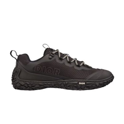 DIORIZON HIKING SHOE BLACK TECHNICAL MESH AND RUBBER – DO087