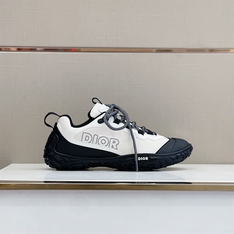 DIORIZON HIKING SHOE GRAY TECHNICAL MESH AND BLACK RUBBER – DO086