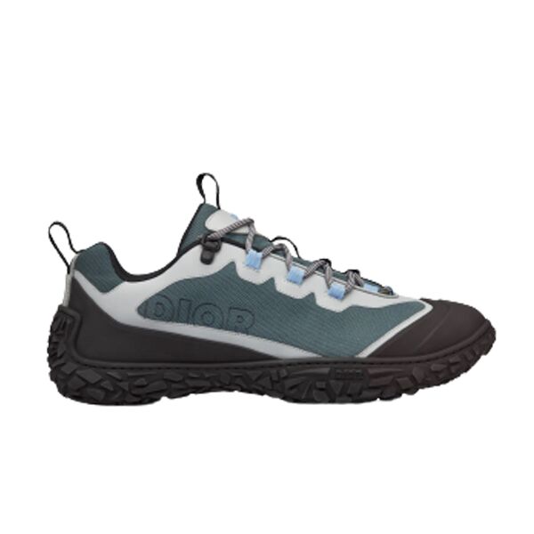DIORIZON HIKING SHOE GREEN-GREY TECHNICAL MESH AND BLACK RUBBER – DO085