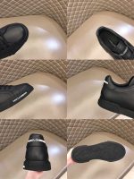 DOLCE & GABBANA BLACK LOW TOP SNEAKER – DG009