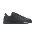 DOLCE & GABBANA BLACK LOW TOP SNEAKER – DG009