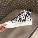 DOLCE & GABBANA CANVAS PORTOFINO LIGHT MID-TOP SNEAKERS WITH DG LOGO PRINT – DG005