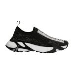 DOLCE & GABBANA FAST SNEAKERS WITH RHINESTONES – DG043
