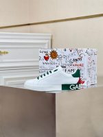DOLCE & GABBANA PORTOFINO LEATHER SNEAKER – DG040