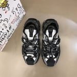 DOLCE & GABBANA SPACE LOW-TOP SNEAKERS IN BLACK AND GREY – DG013