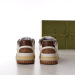 Gucci Breathable Casual Brown White Sneakers – GCC224