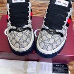 Gucci Screener Web Beige and Blue Sneaker – GCC171