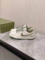 Gucci Nike Dunk Low Green White Sneakers – GCC202