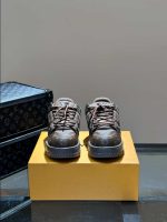 LOUIS VUITTON Maxi Trainers Ebony Black Sneaker – LVS202