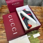 Gucci ACE Metal Tag Red And Blue Web Sneaker – GCC169