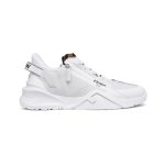 FENDI FLOW BICOLOR SUEDE LOW-TOP SNEAKERS – FDS006