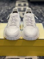 FENDI FLOW WHITE CAIMAN LOW TOPS – FDS012