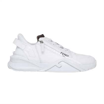 FENDI FLOW WHITE CAIMAN LOW TOPS – FDS012