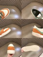 FENDI MATCH AMARANTH SUEDE LOW-TOPS SNEAKERES – FDS002