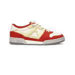 FENDI MATCH RED LEATHER LOW-TOPS SNEAKERS – FDS001