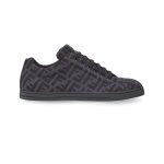 FENDI SNEAKERS GREY TECH FABRIC LOW TOP – FDS008