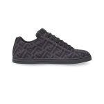 FENDI SNEAKERS GREY TECH FABRIC LOW TOP – FDS008