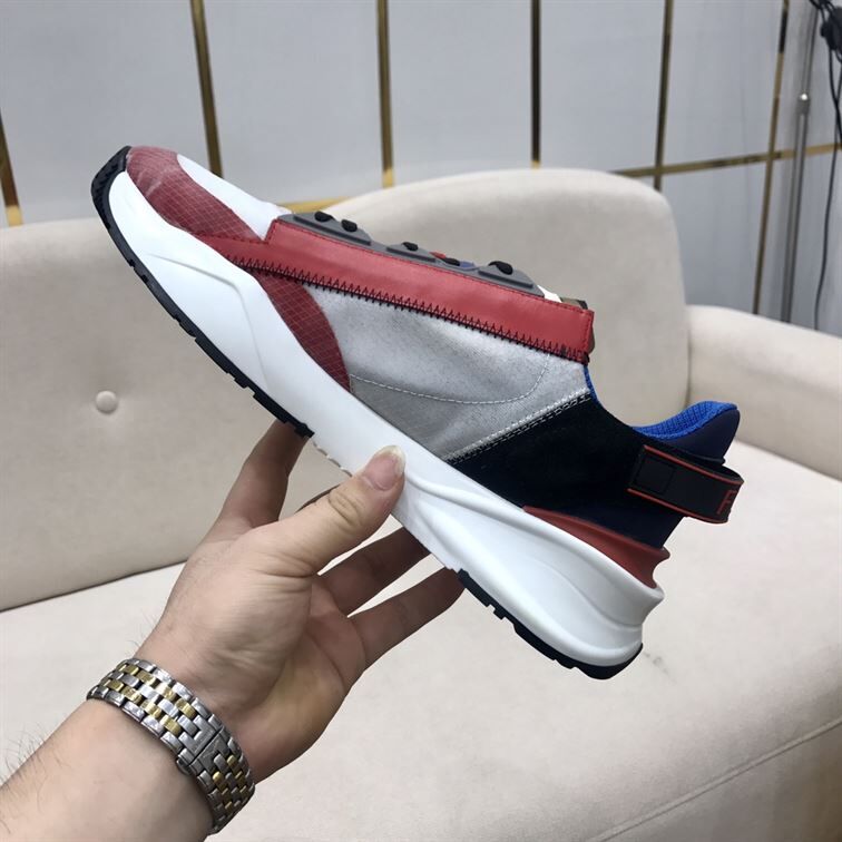 FENDY FLOW MULTICOLOUR NYLON LOW-TOP – FDS010