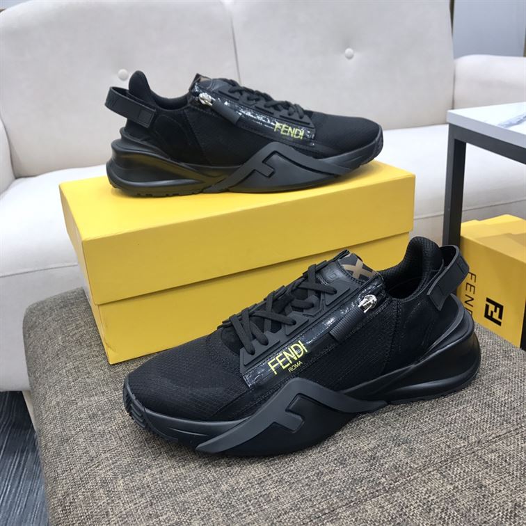 FENDY FLOW MULTICOLOUR NYLON LOW-TOP – FDS011