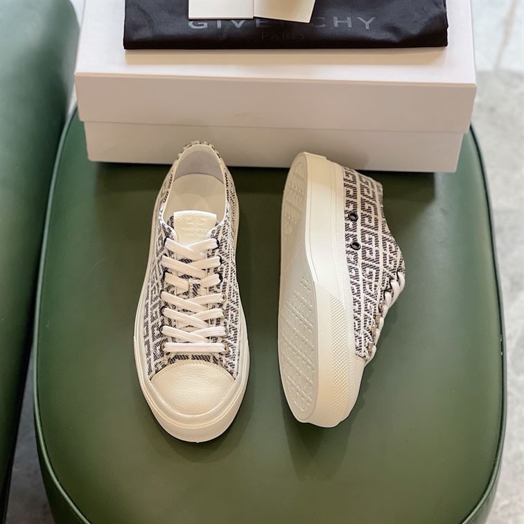 GIVENCHY CITY SNEAKERS IN 4G JACQUARD – GVC015