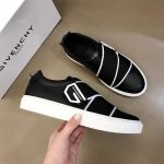 GIVENCHY ELASTICATED LOGO STRAP SNEAKERS – GVC005