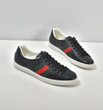 GUCCI ACE SIGNATURE SNEAKER BLACK – GCC028