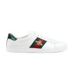 GUCCI ACE SNEAKER WHITE LEATHER WITH BEE – GCC087
