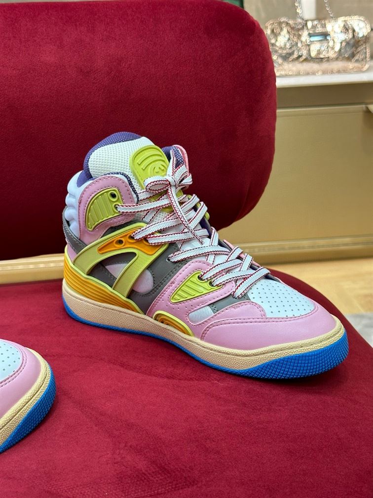 GUCCI BASKET HIGH-TOP SNEAKERS – GCC081