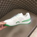 GUCCI BASKET SNEAKERS IN WHITE AND GREEN – GCC032