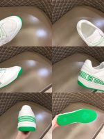 GUCCI BASKET SNEAKERS IN WHITE AND GREEN – GCC032