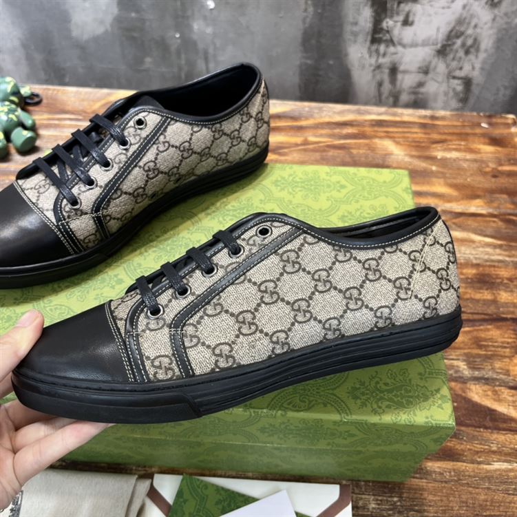 GUCCI CALIFORNIA GG PU FABRIC LOW-TOP SNEAKER – GCC054