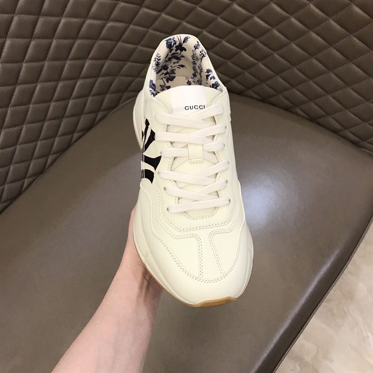 GUCCI LEATHER NY YANKEES SNEAKERS – GCC014