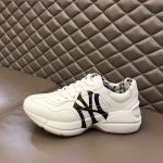 GUCCI LEATHER NY YANKEES SNEAKERS – GCC014