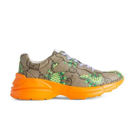 GUCCI PINEAPPLE MEN’S RHYTON SNEAKER – GCC107