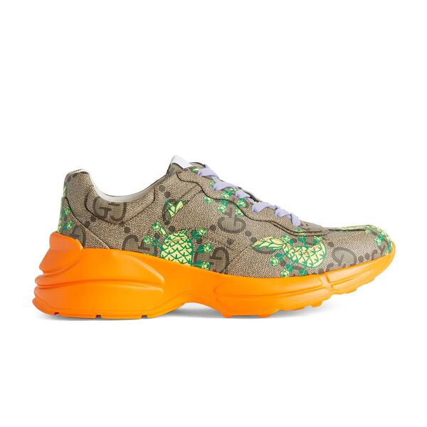 GUCCI PINEAPPLE MEN’S RHYTON SNEAKER – GCC107