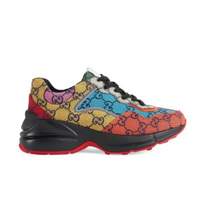 GUCCI RHYTON GG MULTICOLOR SNEAKERS – GCC020