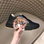 GUCCI RHYTON LEATHER SNEAKER WITH TIGER – GCC017