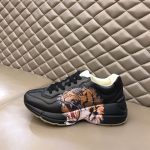 GUCCI RHYTON LEATHER SNEAKER WITH TIGER – GCC017