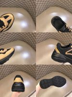 GUCCI RHYTON SNEAKER IN BROWN BLACK – GCC098