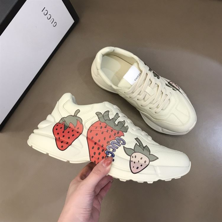 GUCCI RHYTON STRAWBERRY SNEAKERS – GCC018
