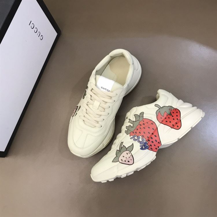 GUCCI RHYTON STRAWBERRY SNEAKERS – GCC018