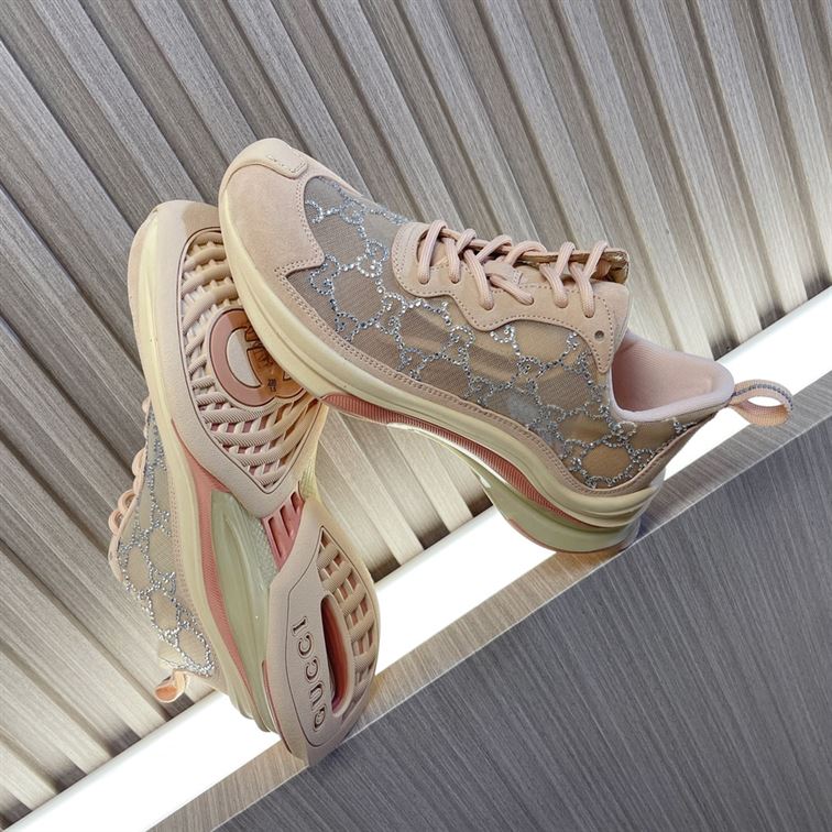 GUCCI RUN GG CRYSTAL SNEAKER – GCC013